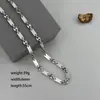 Pronto de Fábrica Feito à Mão Transfronteiriço Mais Vendido Corrente Moda Elegante Colar Corrente Imperial Furo Grande Grão Brilhante Aço Inoxidável Colar