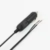 Cable de Extensión Negro para Encendedor de Cigarrillos, Suministros del Fabricante de Encendedores de Cigarrillos para Coche, Personalización de Soporte Trasero