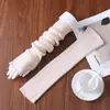 Venta al por mayor del fabricante Lana 100% Pura Manga Acampanada Tejido Cálido Calentadores de Brazo sin Dedos Guantes de Manga Larga Gran Cantidad en Stock