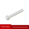 Atacado luosi plástico hexágono parafuso mão- parafuso isolamento parafuso hexágono exterior gb parafuso plástico m8 nylon