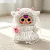 Apenas Roupas de Boneca Boneca de 3 Anos Boneca Grande de Vinil Pelúcia 400% Roupa Cinza Rosa Pérola Floral Branco Vestido de Casamento