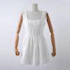 Verão Nova Europeia e Americana das Mulheres Jacquard Vest Vestido Saia S11464