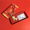 Año del Caballo Oro Puro 999 Colgante para Bolso Zodiaco Colgante de Regalo Belleza Compañía de Seguros Regalo para Clientes