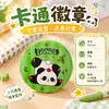 Espejo Pequeño de Panda de Dibujos Animados Espejo Redondo Creativo Lindo Espejo de Maquillaje Portátil de Mano Espejo Mini para Estudiantes Venta al por Mayor