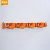 Gancho de Aluminio Espacial Tipo B Estante para Mopas Estante para Escobas Estante de Almacenamiento Colgante de Pared para Baño Estante para Balcón