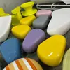 Decoración Personalizada para Centro Comercial, Suministro Directo desde la Fábrica Origen, Asientos de Ocio tipo Piedra de Fibra de Vidrio, Sillas para Exteriores, Fabricación de Moldes y Producción de Muestras