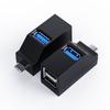 Estação de Docking 3 em 1 Hub USB 3.0 Dock de Expansão de 3 Portas Hub Divisor de Alta Velocidade Adaptador Externo Multi-Porta para Laptop