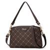 [em estoque] bolsa feminina 2024 nova bolsa pequena estampada bolsa coreana de concha grande capacidade bolsa feminina de meia-idade