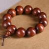 Pulseira de contas de estrela artificiais de sândalo de sangue, vendas diretas de fábrica de sândalo vermelho lobular africano, material antigo cheio de pulseiras masculinas e femininas de madeira de Vênus