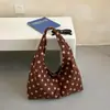 Bolso de Hombro Retro de Moda, Moderno y Relajado, Bolso de Axila de Gran Capacidad, Bolso Casual de Diseño de Nicho para Viajes Diarios para Mujer