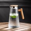 Bule de Chá de Vidro Resistente a Altas Temperaturas Copo Doméstico Grande Capacidade Alto Valor Bule de Água Fria Conjunto de Copos de Água Bule de Água Fria Copo de Vidro