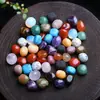 Piedras rodadas de cristal natural al por mayor, piedras crudas de cristal grandes pulidas, grava para paisajismo de acuarios, adornos para decoración del hogar