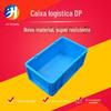 Caixa de plástico para rotatividade Caixa de logística DP Estrutura de plástico espessada Caixa de material para peças industriais Caixa de transporte Caixa de plástico Denso Toyota