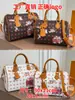 Bolso de Mujer 2026 Nuevo Modelo Monograma de Piel Genuina Bolso de Mano para Mujer, Gama Alta, Gran Capacidad, Moderno, Versátil Bolso de Hombro y Cruzado