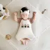 Ropa de Verano de Manga Corta para Bebé Lyser Ropa de Gateo para Bebé Niño Ropa Fina para Bebé Niño Niña Sombrero Camiseta para Recién Nacido