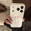 Capa de Celular Boneco de Neve de Inverno Maçã 18 Pro Max Adequada para iPhone 17 com Glitter, 15 Design Atmosférico, 16 Capa de Cobertura Total