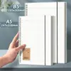 Cuaderno Minimalista Espiral Cuaderno A5 Papel B5 Cuadrícula Venta al por Mayor Inglés Rayado En Blanco PP Cuaderno Engrosado Estilo Ins Libro