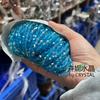 Contas pontiagudas de 4MM contas de vidro de cristal contas de furo reto cristal DIY pulseira colar brincos acessórios de cabelo acessórios