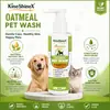 Kineshinex Aveia Cuidado Pet 2 em 1 Limpeza Suave, Anti-Coceira, Hidratação e Suavização Fórmula para Cuidado dos Pelos