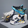 Zapatos para Niños Grandes Niños 2022 Otoño/Invierno Malla Transpirable Antideslizante Suela Gruesa Estudiantes de Primaria Casual Zapatos Deportivos para Correr