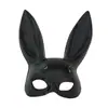 Máscara de Halloween Navidad Accesorios de Disfraz para Fiesta de Graduación Máscara de Orejas de Conejo HP Una Máscara de Conejita Hermana
