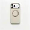 Aplicable a iPhone 18 Pro Max Funda para Teléfono con Soporte Magnético Líquido Apple 17 Tacto Suave Mate Antigolpes Protectora