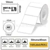 Papel térmico sintético à prova de quatro elementos é adequado para papel de impressora térmica Phomemo M110/M220/Chiteng 221B