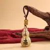 Encendedor Creativo de Calabaza que se Enciende al Soplar, Encendedor de Incienso Recargable a Prueba de Viento, Colgante Pequeño para Llavero de Coche
