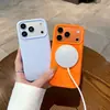 Aplicável para Capa de Telefone Magnética com Bolinhas Nuvem para iPhone 18 Pro Max Capa Protetora de Silicone Líquido com Cobertura Total para Apple 17