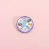 Broche de Personalidad Creativa Europea y Americana Forma de Estrella Dorada de Cinco Puntas Transfronterizo Dibujos Animados Simple Peculiar Accesorios Metálicos Insignias Venta al por Mayor
