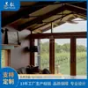 Ventas directas de fábrica, soláriums de vidrio con estructura de acero diseñados a medida, villas vacacionales móviles y edificios residenciales, adecuados para exportación