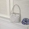 2026 Verão Simples Novo Estilo Coreano Estampa de Bolinhas Bolsa de Ombro Tote de Grande Capacidade Bolsa de Mão Simples da Moda para Mulheres