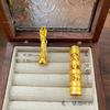 Tienda de oro con alto color método antiguo oro arena ocho tesoros llevar colgante de Buda de oro nombre real llevar colgante de Buda accesorios DIY
