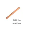 Rodillo de Madera de Haya con Agujero para Colgar Rodillo de Madera Maciza Herramienta para Hornear Doméstica Comercial Puede Agregar Texto Impreso LOGOTIPO