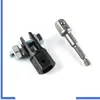 Em Estoque Adaptador de Macaco de Tesoura Barra de Extensão com Esfera de Aço Adaptador de 1/2 Polegada Ferramenta de Chave de Impacto