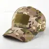 Boné de Baseball para Homens, Boné Militar para Treinamento ao Ar Livre, Boné Esportivo para Mulheres, Boné com Aba e Fita Mágica, Chapéu Camuflado com Proteção Solar e Aba Larga
