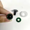 Ojos 3D Globos Oculares de Animal Patrón Estereoscópico de Escamas de Serpiente Juguetes de Felpa Accesorios de Plástico Adornos de Ojo de Cristal de Resina