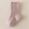 Calcetines para Bebé Calcetines para Bebé Infantil Antideslizantes Doble Costura Calcetines de Piso 0-1-3 Niños Calcetines de Caña Media Primavera Otoño e Invierno Algodón