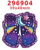 Accesorios Acrílicos de Dibujos Animados con Purpurina Transfronterizos Accesorios para Joyería DIY de Resina Parche Pasador Pasador Gt-Z-296851