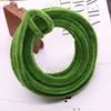 Kit de material de horquilla floral de terciopelo sintético ultradenso para horquillas y accesorios de pinza para el cabello hechos a mano estilo antiguo DIY