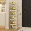 Caja de almacenamiento transparente para zapatos, zapatero plegable, almacenamiento de zapatillas, caja para zapatos, zapatero, solución de almacenamiento de zapatos engrosada a prueba de polvo