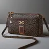 Bolsa de Grande Capacidade para Mulheres Outono e Inverno 2025 Nova Versátil Nicho High-End Bolsa de Ombro Único Transversal Bolsa Grande