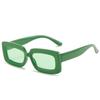 Gafas de sol de caja nuevas de verano 2022 Gafas de montura pequeña de playa europeas y americanas Moda Gafas de sol de color gelatina para playa Mujeres