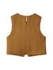 Comercio Exterior Transfronterizo de Amazon Ropa de Mujer 2025 Verano Nueva Moda Chaleco sin Mangas Top Pantalones de Pierna Ancha de Cintura Alta Traje