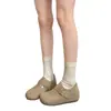 Zapatos Birkenstock completamente cerrados para aumentar la altura interna de personas bajas para mujer Otoño 2026 suela gruesa slip-on Birkenstock zapatos individuales mocasines de principios de primavera