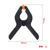 Clip de plástico mini de 2 pulgadas Clip para fotos Clip para tela de fondo Clip fuerte Pinza de fijación para carpintería Pinza de resorte Clip para modelos