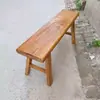 Mesa Oito Imortais Estilo Chinês em Madeira Maciça, Conjunto de Mesa de Jantar e Bancos em Madeira de Olmo Antigo, Mesa de Jantar Pequena para Casa, Mesa Quadrada em Madeira Maciça