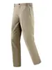 Pantalones Casuales de Sarga de Alta Elasticidad para Hombre, Pierna Recta, Primavera y Otoño, No Planchar, para Jóvenes y Adultos de Mediana Edad, Pantalones de Senderismo de Secado Rápido, Pantalones de Trekking