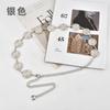 Cadena de Cintura Metálica Ovalada Europea y Americana Accesorios JK para Mujer Cinturón Nuevo Decorativo Falda Suéter Elegante Cinturón para Mujer Fábrica