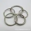 En stock ventas directas alta calidad anillo de hierro redondo anillo metálico cerrado anillo para accesorios de equipaje 2cm-5cm, etc.
